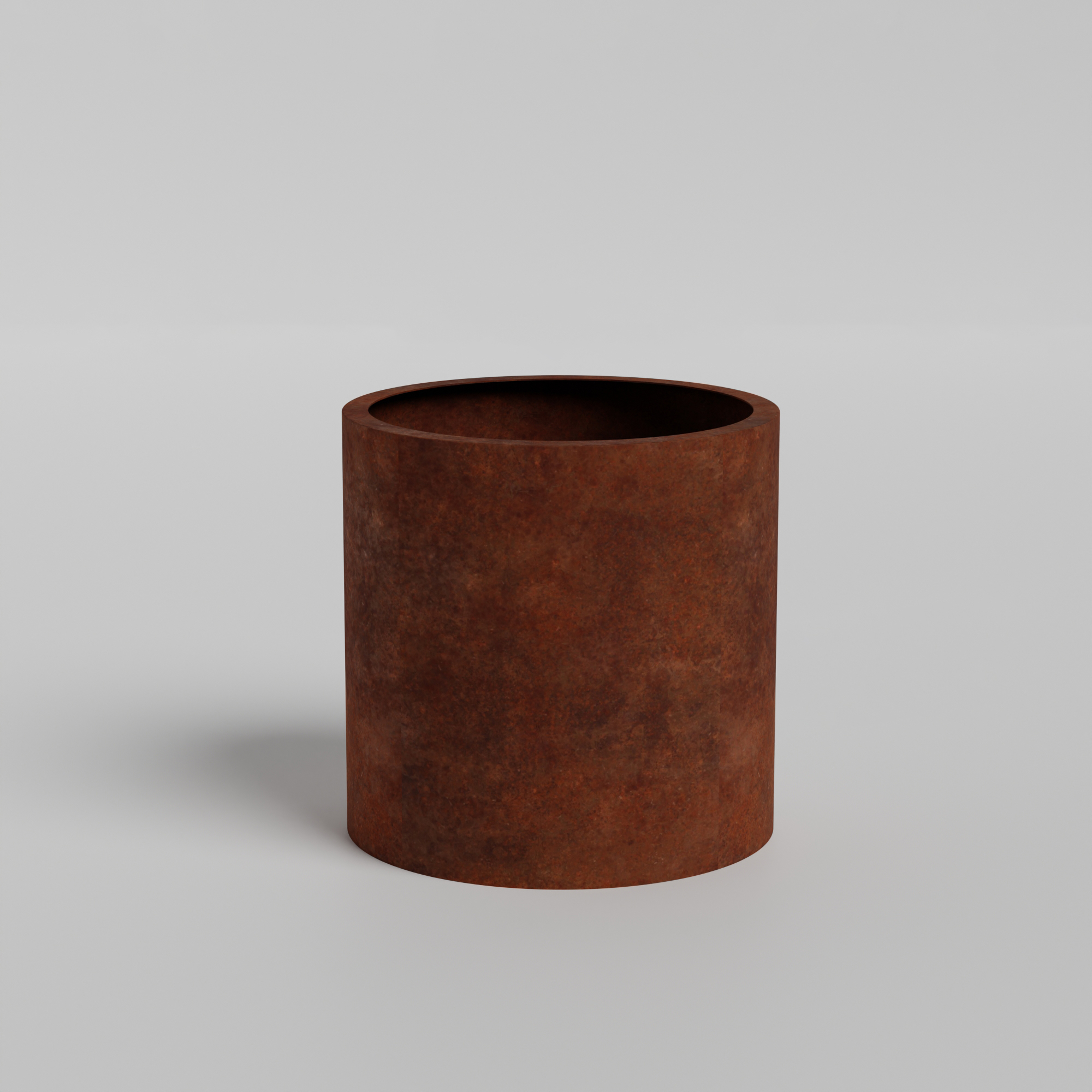 Corten plieno metalinis vazonas
