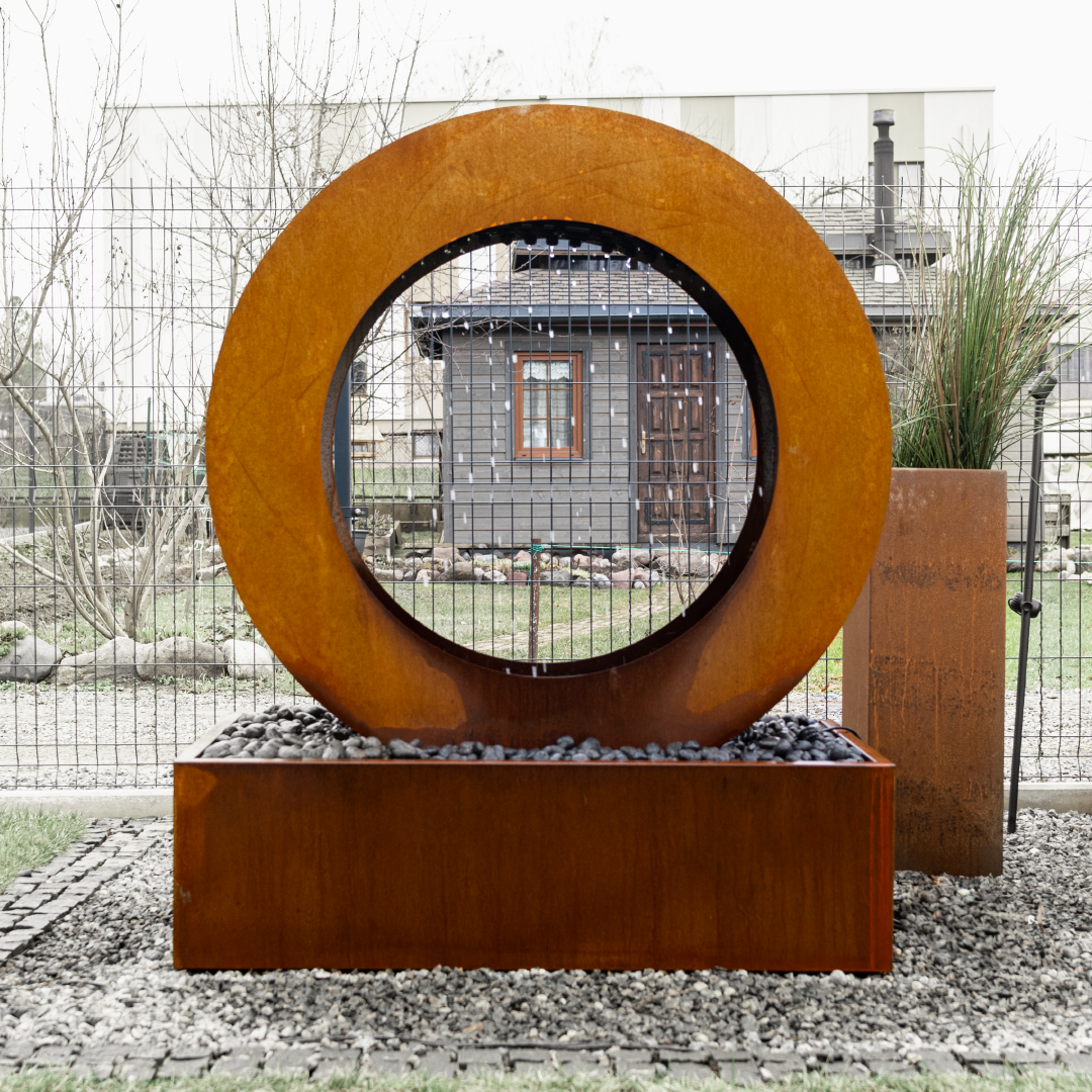 Corten fontanas