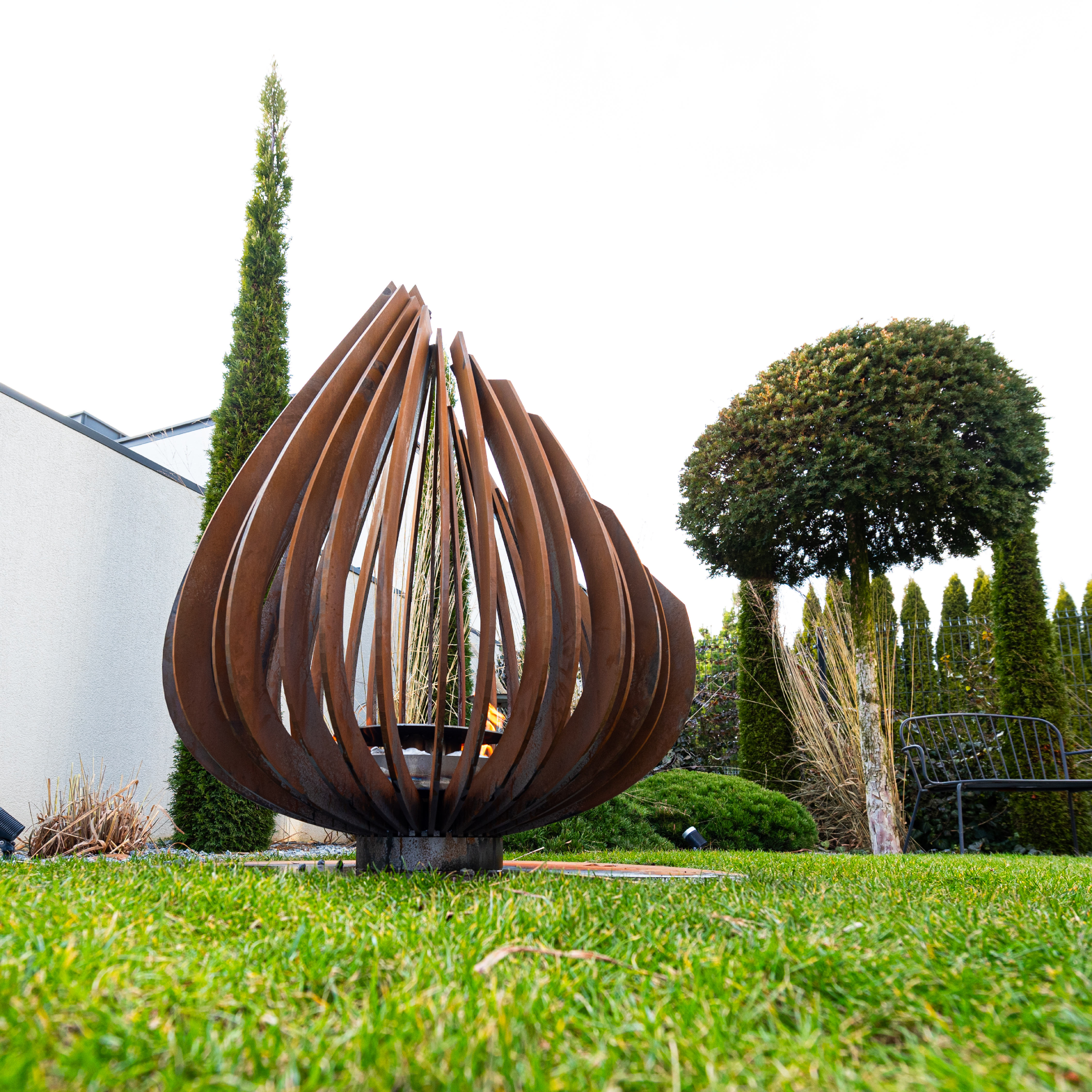 Corten plieno gaminiai